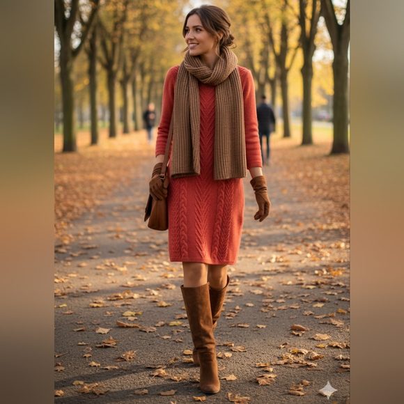 Sweater Dress - Picture 2 of 9